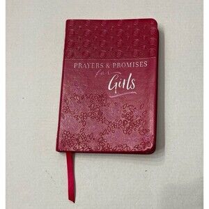 Prayers & Promises for Girls by BroadStreet Red Imitation Leather